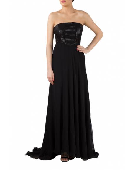 black-georgette-gown-with-textured-front-detail