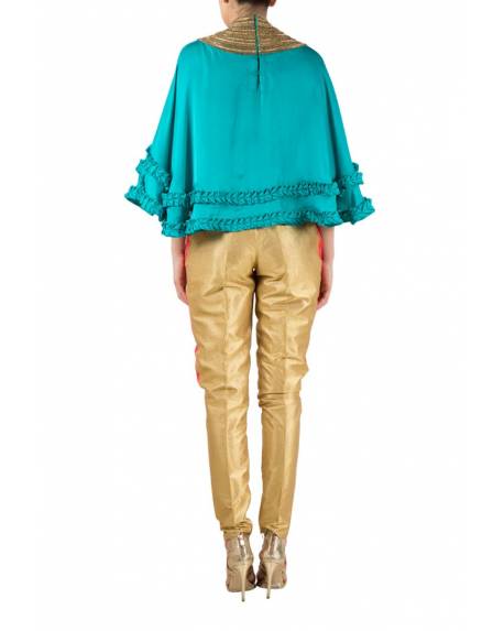 blue-cape-with-golden-embroidery-golden-silk-trouser (1)