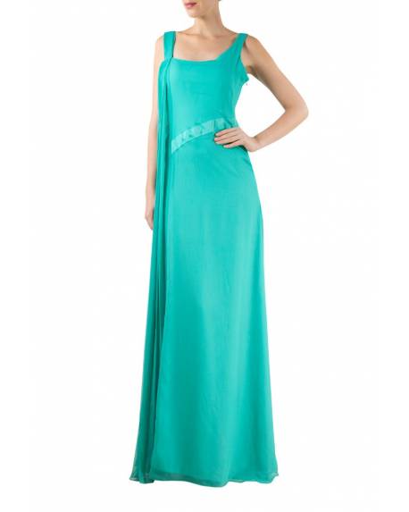 blue-georgette-gown-with-fabric-flare-on-front-back