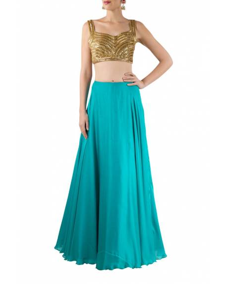 blue-satin-silk-skirt-with-fully-embroidered-choli-textured-pink-gold-dupatta (2)