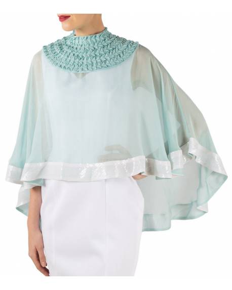 blue-textured-flat-chiffon-cape-with-white-dress