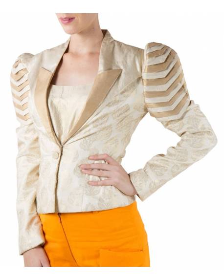 cream-silk-brocade-jacket-with-pleated-sleeve-golden-inner-orange-jodhpuri (2)