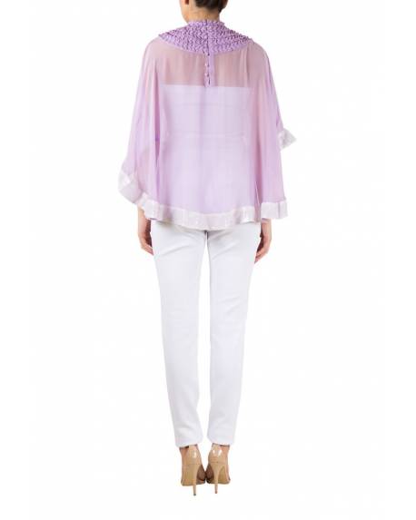 light-purple-textured-flat-chiffon-cape-with-white-tube-trouser (1)