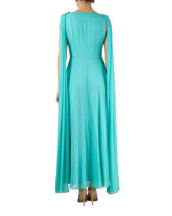 mint-blue-georgette-gown-with-floral-embroidery-on-neckline (2)