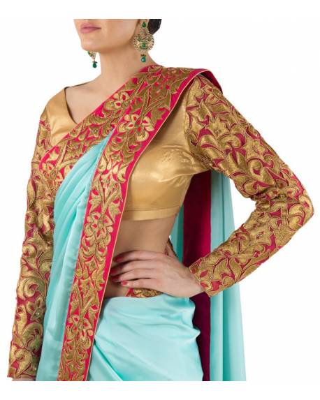 mint-blue-silk-satin-akshar-embroidered-saree-with-full-embroidered-sleeve-silk-blouse (2)