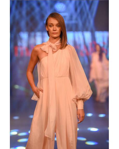 baby-pink-chiffon-silk-jumper-with-one-sleeve (1)