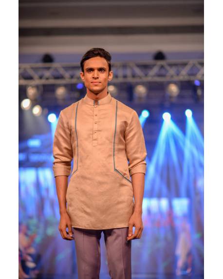 beige-silk-kurti-with-lavender-trousers (1)